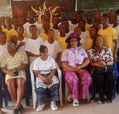 Peniela Joy Children’s Foundation Holds Boy-Child Educational Outreach