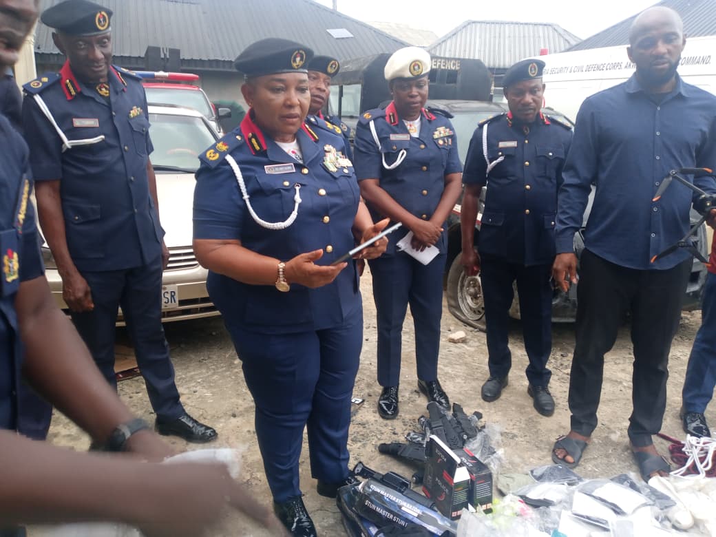 NSCDC Boosts Security Operations In A’Ibom With Modern Tactical Equipment